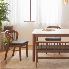 (현대Hmall)보니애가구 조슈아 천연 포셀린 통세라믹 12T 6인용 식탁세트 등받이벤치형A