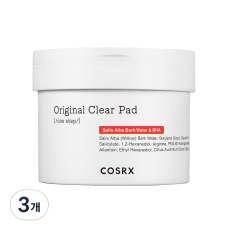 코스알엑스 원스텝 오리지널 클리어 패드 70매, 70개입, 3개
