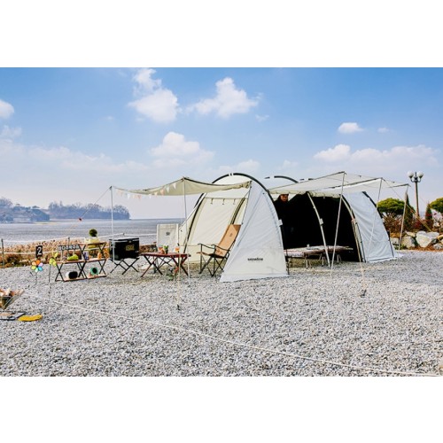 스노우라인 새턴2룸 DX 텐트