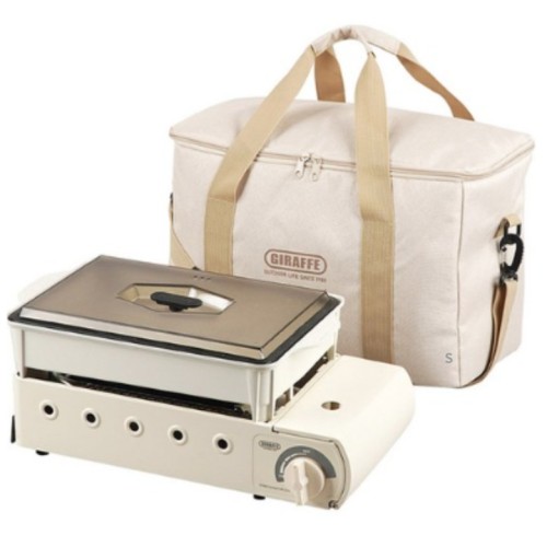 지라프 구이바다 세라믹 아이보리 에디션 가스버너 풀세트 M, IVORY(아이보리)