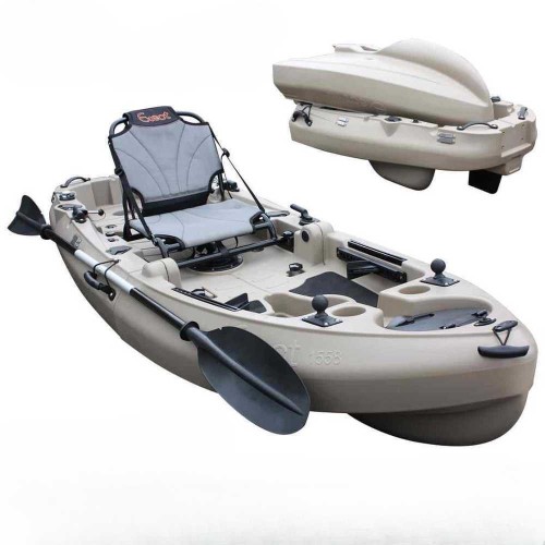 접이식 카약 플라스틱 바다 보조배 낚시배 래프팅