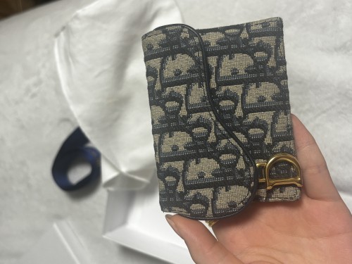 디올 오블리크 지갑